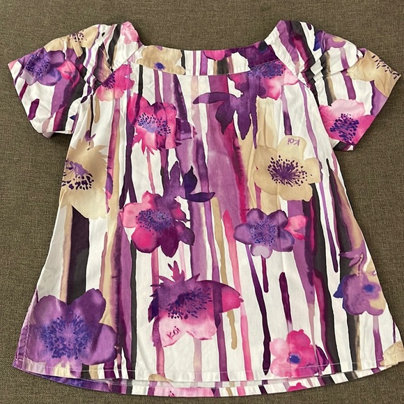 💰3 items for $25 🏷 Koi by Kathy Peterson Demi Scrub Top sz Small - Picture 3 of 14